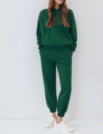 Hanorac Oversize Reserved, verde