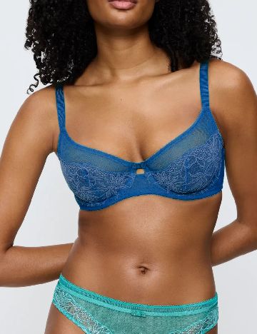 Sutien Triumph, albastru
