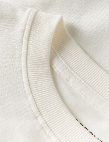 Tricou Oversize Reserved, alb