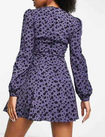 Rochie scurta Glamorous, mov