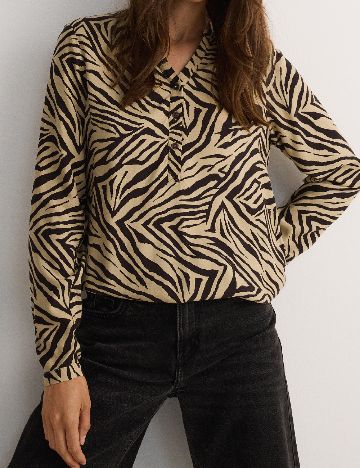 Bluza Reserved, animal print