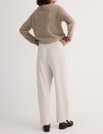 Pantaloni Reserved, bej