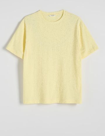 Tricou Reserved, galben