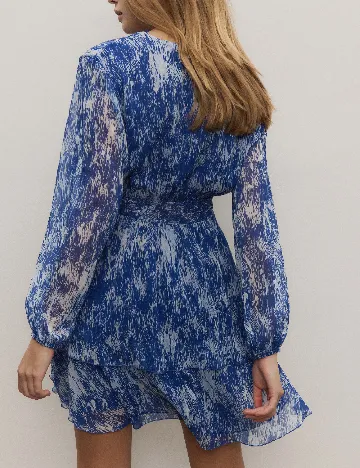 Rochie scurta Reserved, albastru