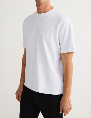 Tricou Reserved, alb