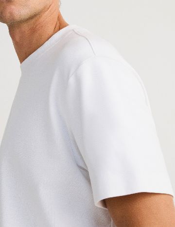 Tricou Reserved, alb