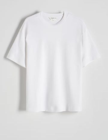 Tricou Reserved, alb