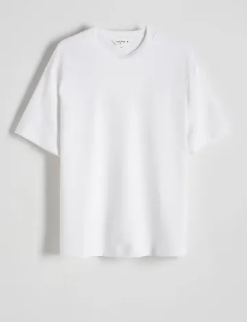Tricou Reserved, alb