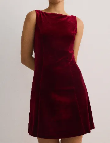 Rochie scurta Reserved, visiniu