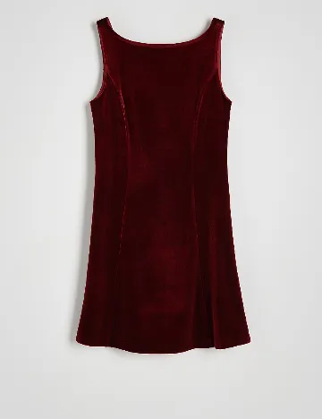 Rochie scurta Reserved, visiniu