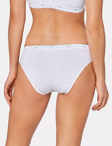 Set chiloti 2 perechi Sloggi by Triumph, alb