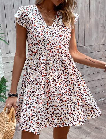 Rochie scurta SHEIN, mix culori