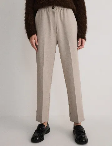 Pantaloni Reserved, bej