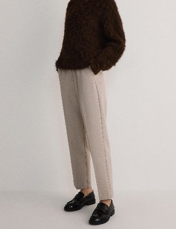 Pantaloni Reserved, bej