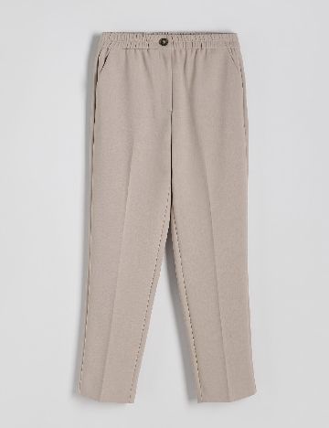 Pantaloni Reserved, bej