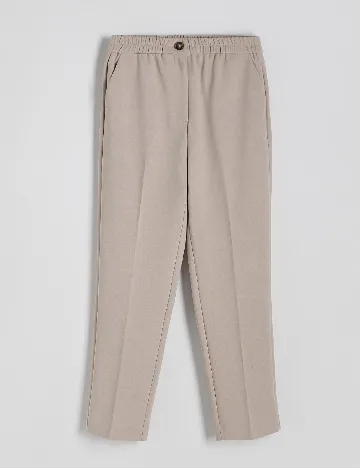 Pantaloni Reserved, bej