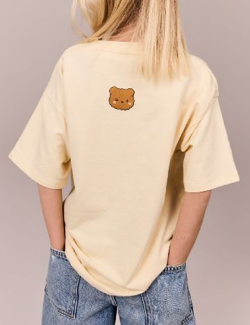 Tricou Reserved, crem