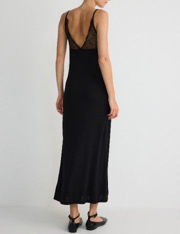 Rochie medie Reserved, negru