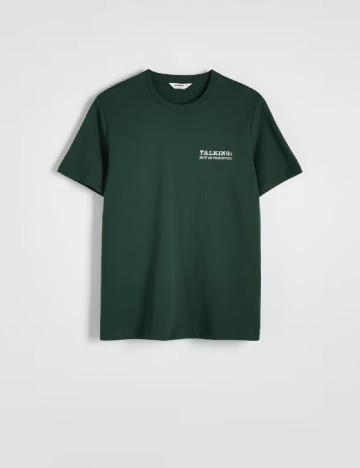 Tricou Reserved, verde