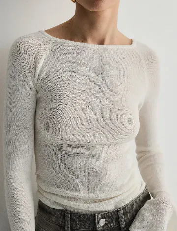 Bluza Reserved, alb