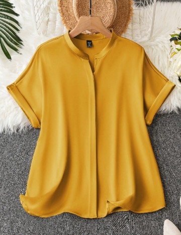 Bluza SHEIN CURVE, galben