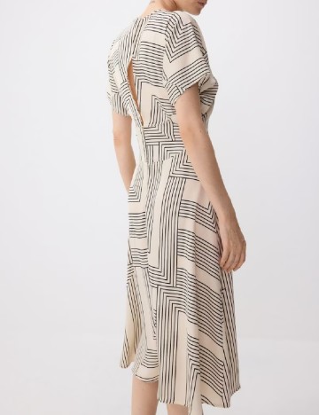 Rochie medie Reserved, crem