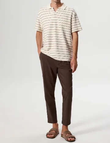 Tricou Reserved, crem