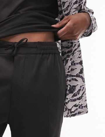 Pantaloni scurti Topman, negru
