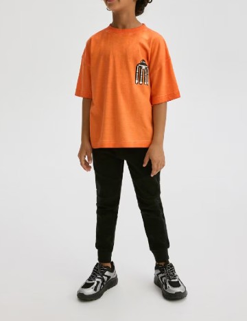Pantaloni Reserved, negru