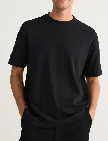Tricou Oversize Reserved, negru