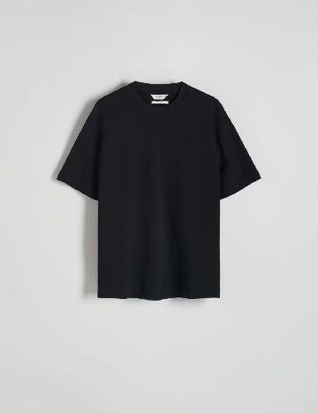 Tricou Oversize Reserved, negru