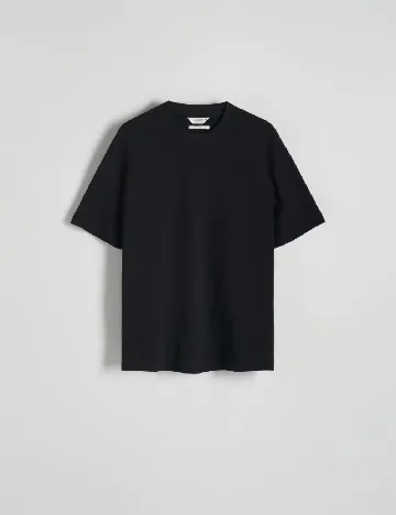 Tricou Oversize Reserved, negru