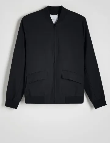 Geaca Reserved, negru Negru