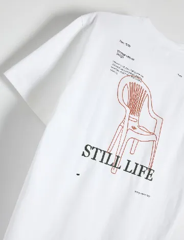 Tricou Reserved, alb