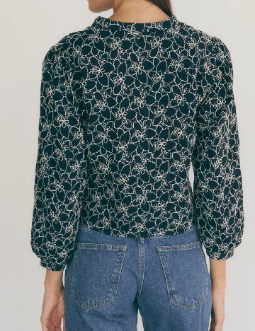 Camasa Reserved, bleumarin