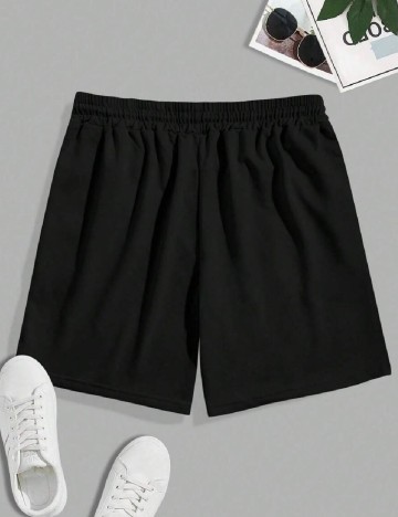 Pantaloni scurti SHEIN, negru
