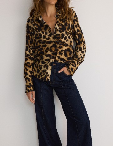Camasa Reserved, animal print