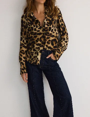 Camasa Reserved, animal print