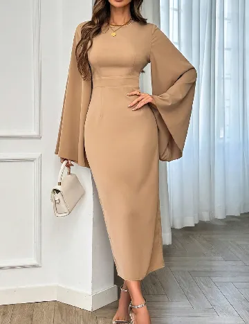 Rochie lunga SHEIN, maro