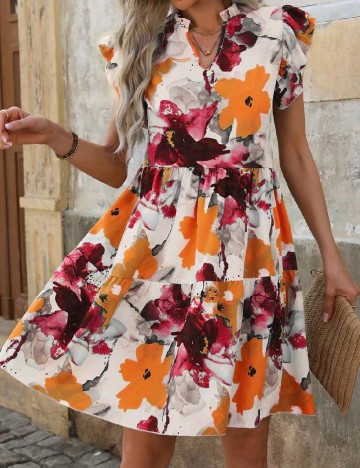 Rochie scurta SHEIN, mix culori