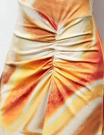 Rochie medie SHEIN, portocaliu Portocaliu
