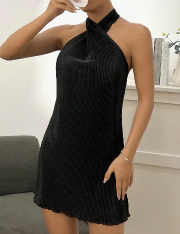 Rochie scurta SHEIN, negru Negru