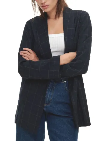 Blazer Reserved, bleumarin inchis Albastru