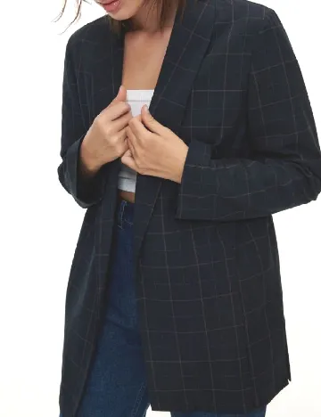 Blazer Reserved, bleumarin inchis Albastru