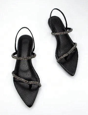 Sandale SHEIN, negru Negru