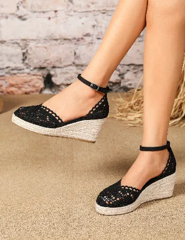Sandale SHEIN, negru Negru