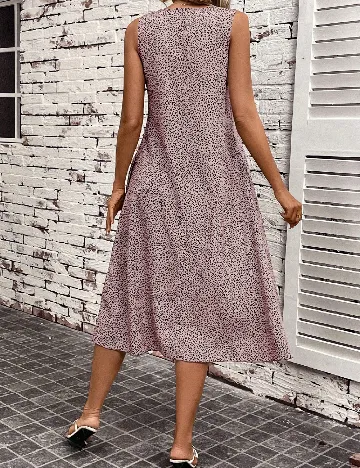Rochie medie SHEIN, animal print Animal print