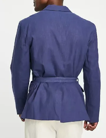 Sacou Bando, bleumarin Albastru