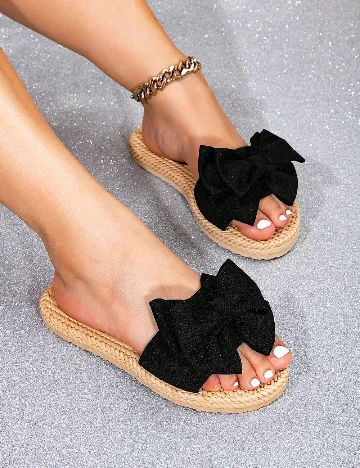 Slapi SHEIN, negru