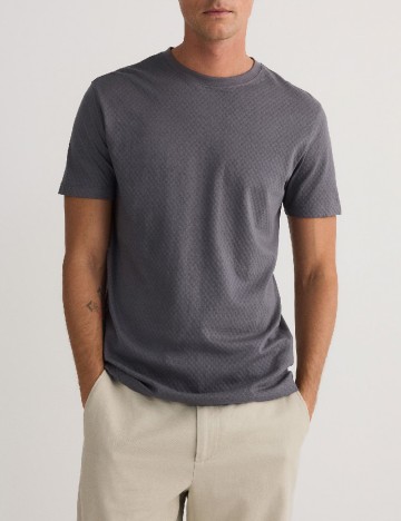 Tricou Reserved, gri